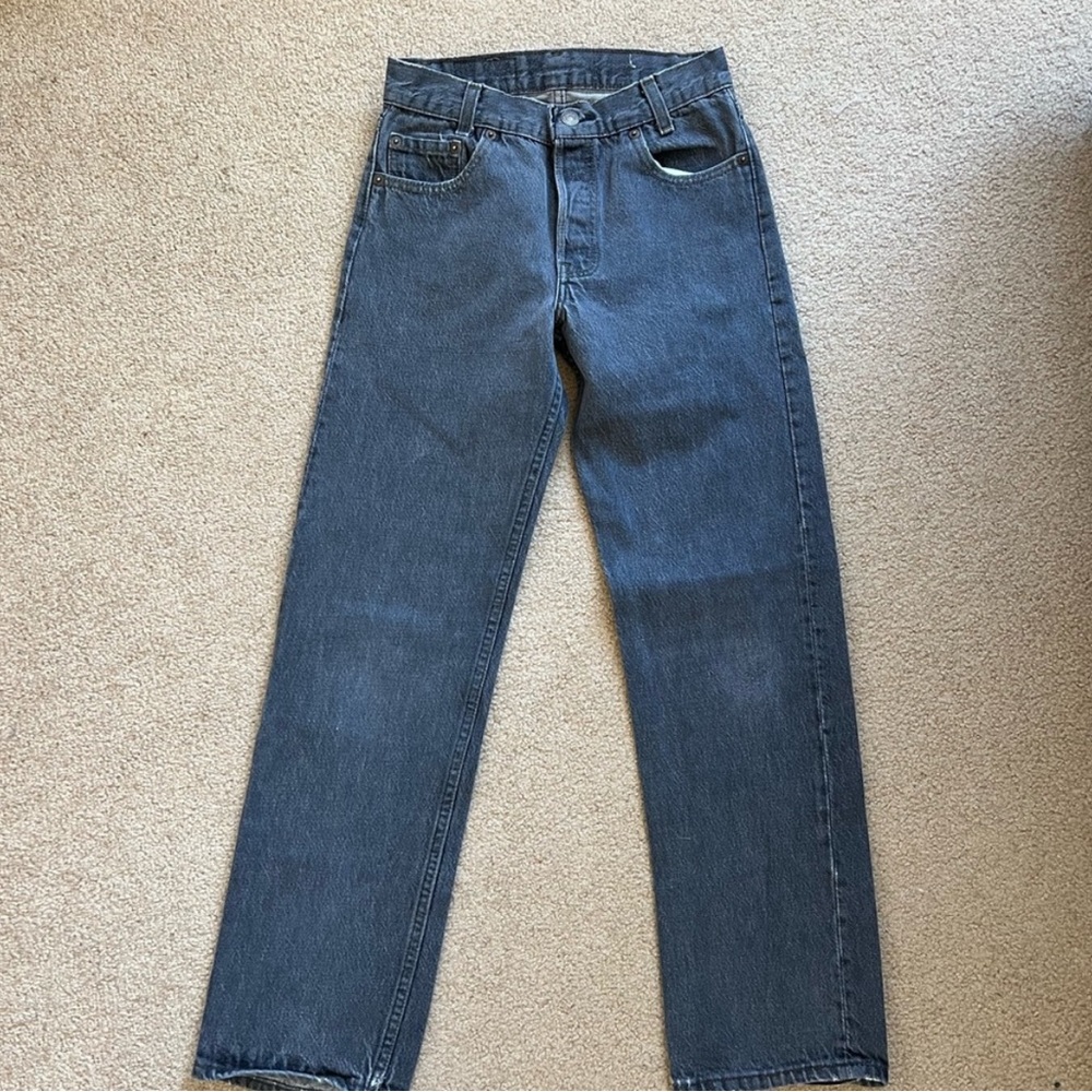 Vintage Student Fit Button Fly Levis